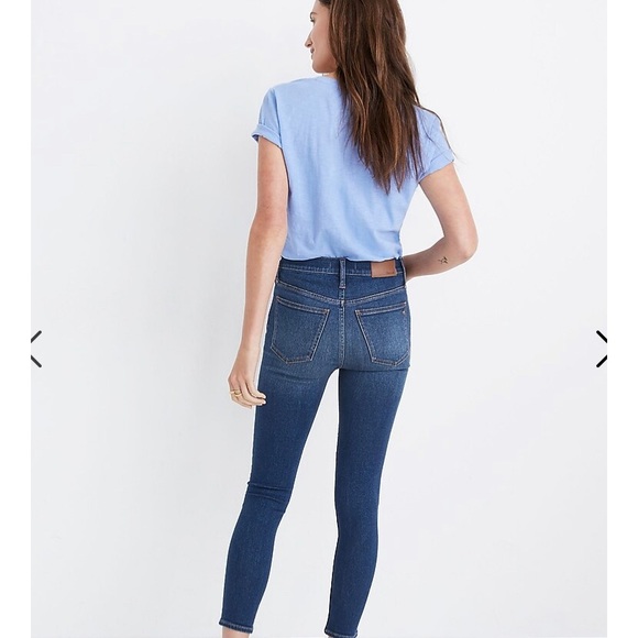 BNWT Madewell 9” mid-rise skinny crop jean - Picture 3 of 15
